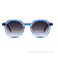 UV400 -Schrägacetat polarisierte Farbtöne Sonnenbrille für Frauen